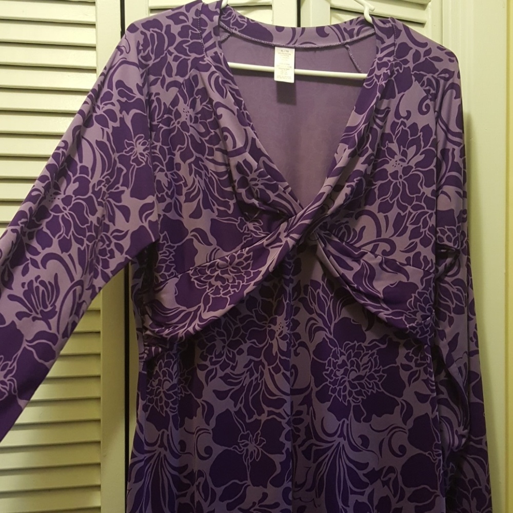 Purple, Dressy blouse